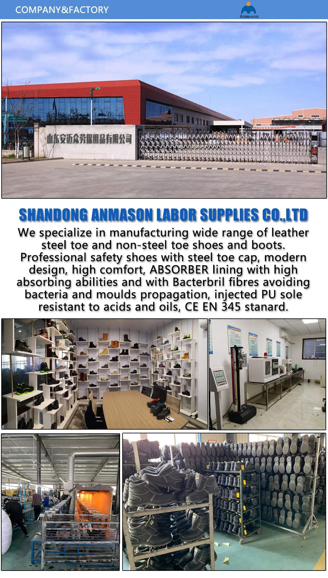 200 Joule Protection Waterproof Features S3 Safety Shoes