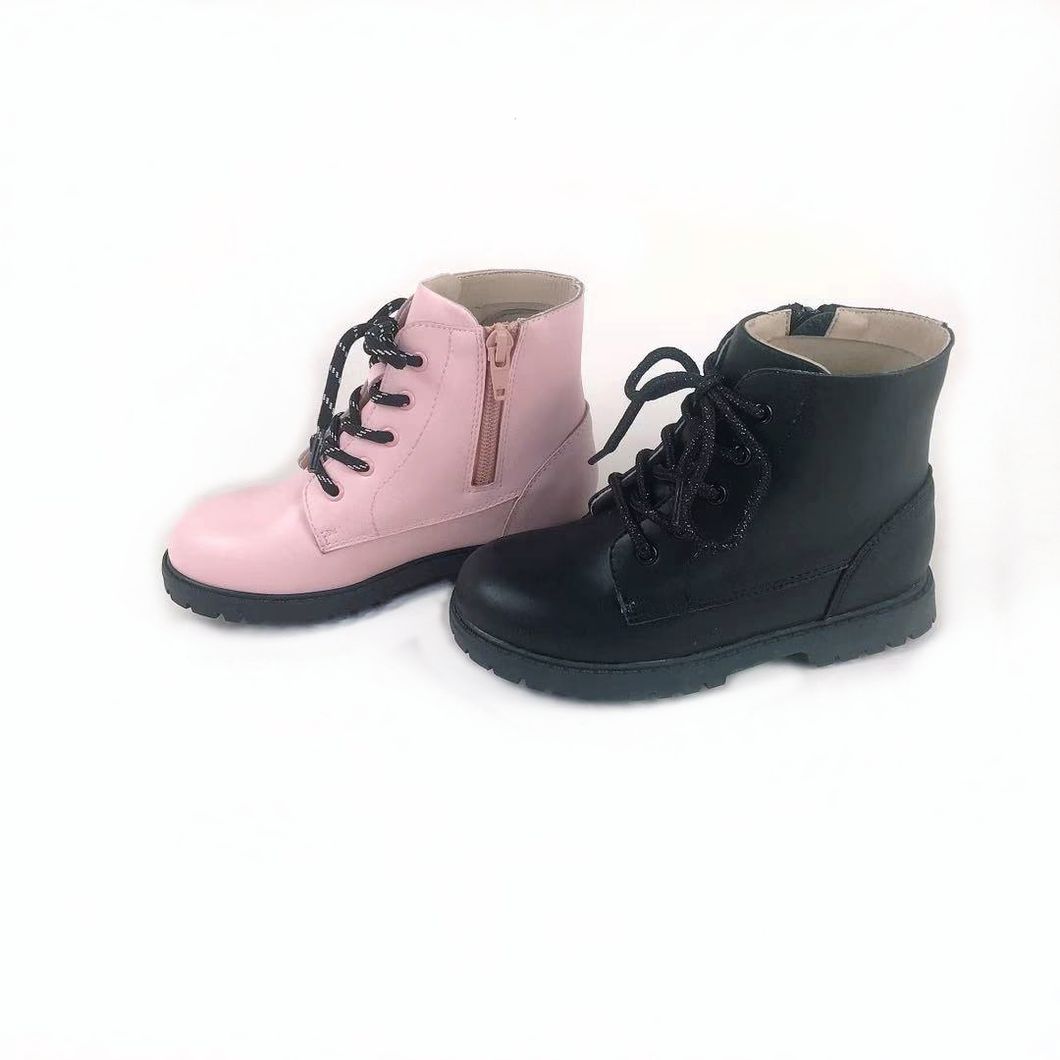 2021 New Fashion Children Boots Snow Shoes Martin Boots for Girls