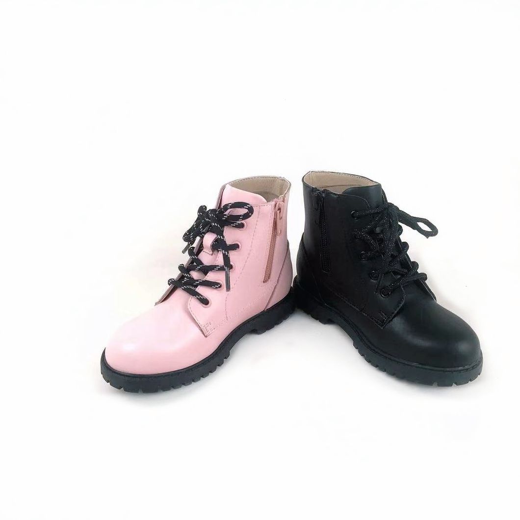 2021 New Fashion Children Boots Snow Shoes Martin Boots for Girls