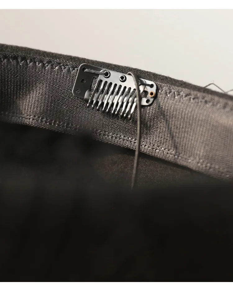 Autumn and Winter Merino Wool Beret Felt Hat Top Hat