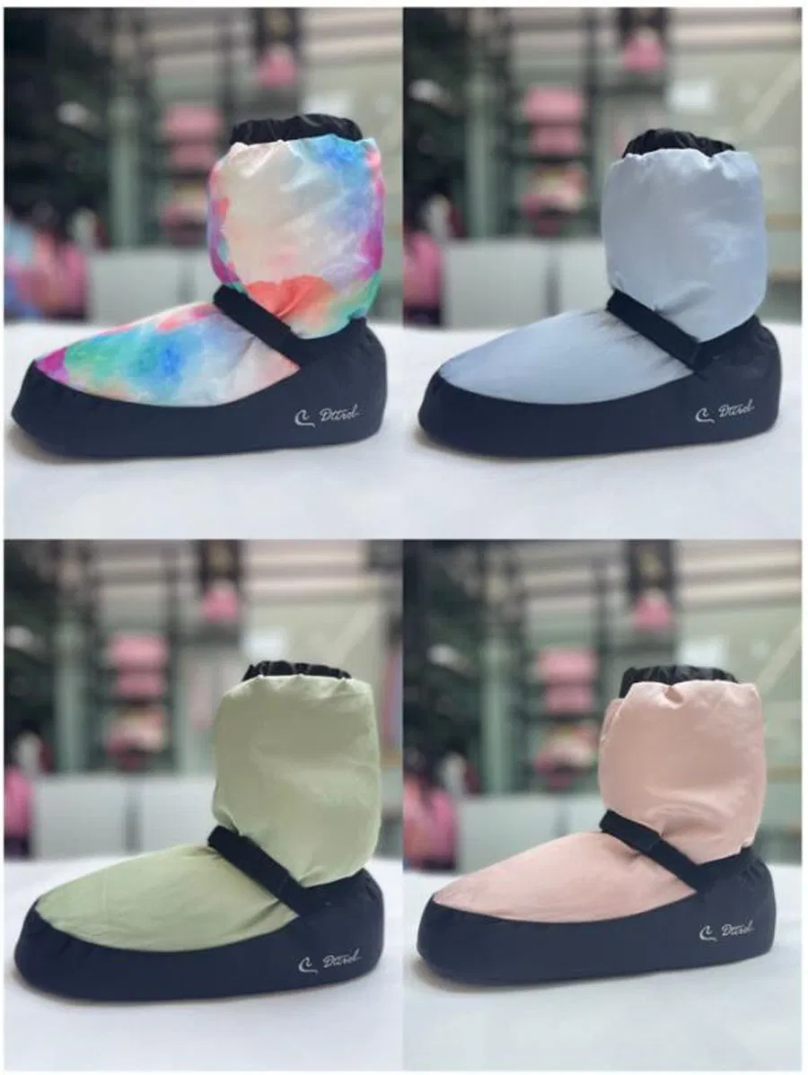 Ballet Winter Training Dance Boots, Warm Boots Booties Shoes for Competition