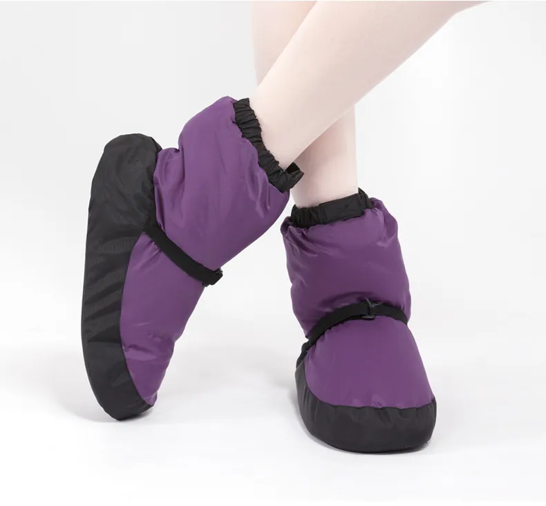 Ballet Winter Training Dance Boots, Warm Boots Booties Shoes for Competition