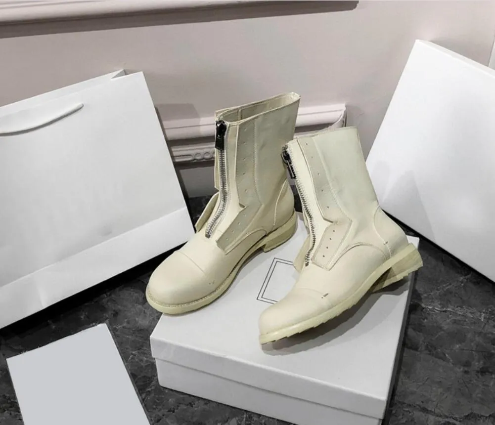 Black Color Short Boots Martin Boots Female British Style Boots Motorcycle Boots