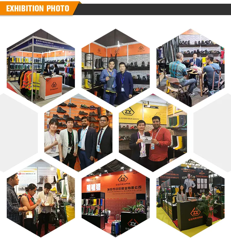 British Style Slip Resistant Work Shoes Puncture Proof Safety Shoes