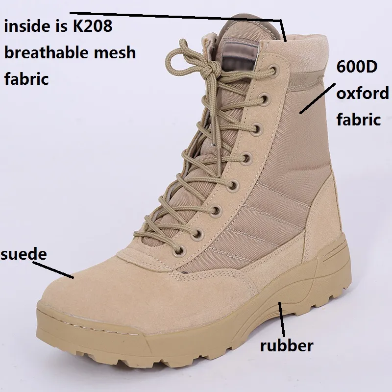 Cheap Price Tactical Style Footwear Swat Boots 8000 Pairs in Stock