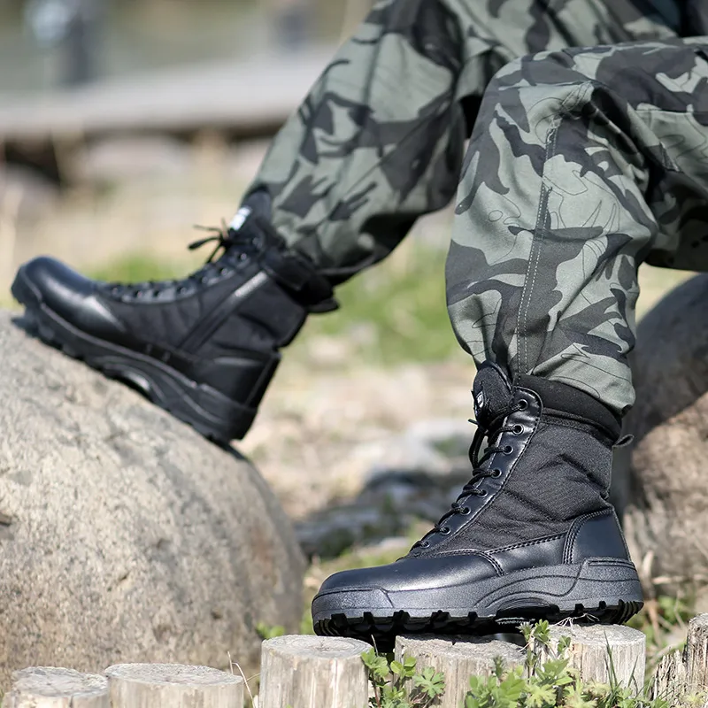 Cheap Price Tactical Style Footwear Swat Boots 8000 Pairs in Stock