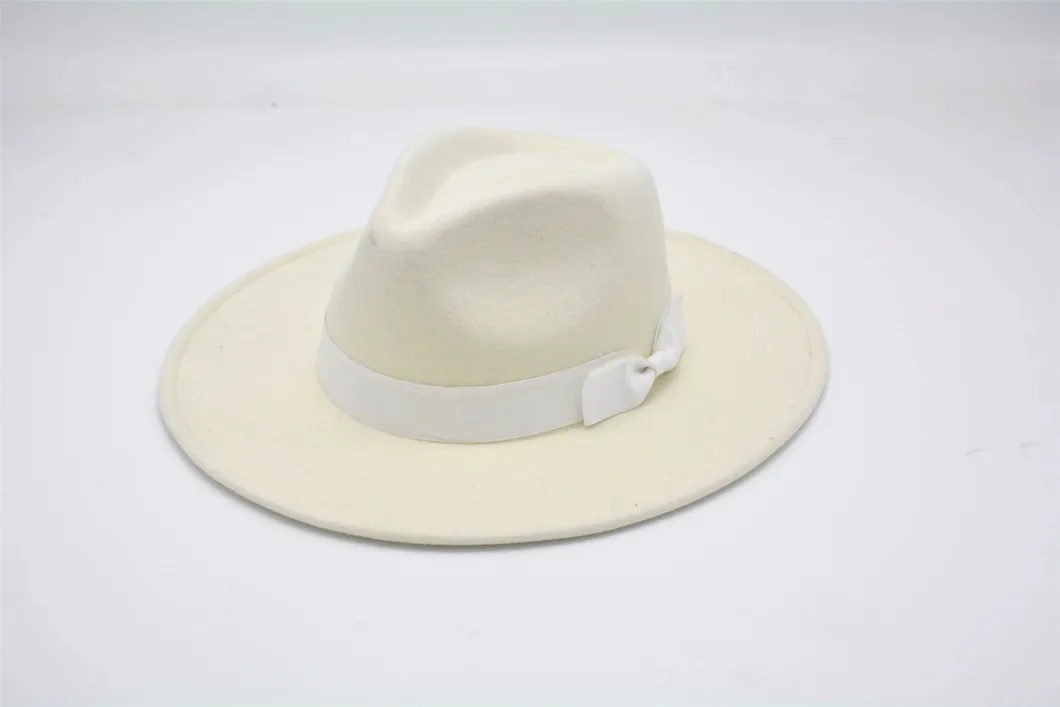 Cheap Price Unisex Dobby Plain Dyed Merino Wool Adults Cashmere Top Hat