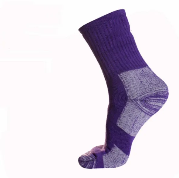 Coolmax Haly Terry Hand Linking Athletic Socks with Silver Ion