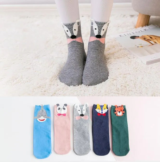 Cotton Feather Cosy Knitted Socks Warm Happy Cheap Socks Da Caverna Meia