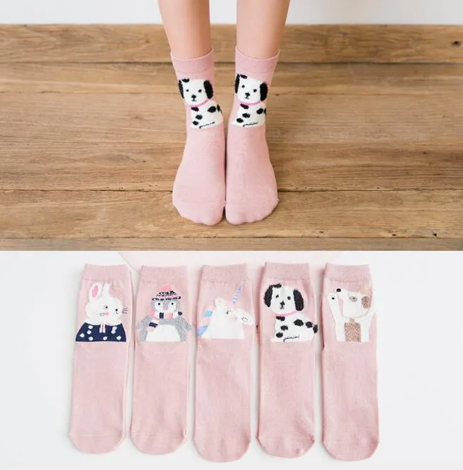 Cotton Feather Cosy Knitted Socks Warm Happy Cheap Socks Da Caverna Meia