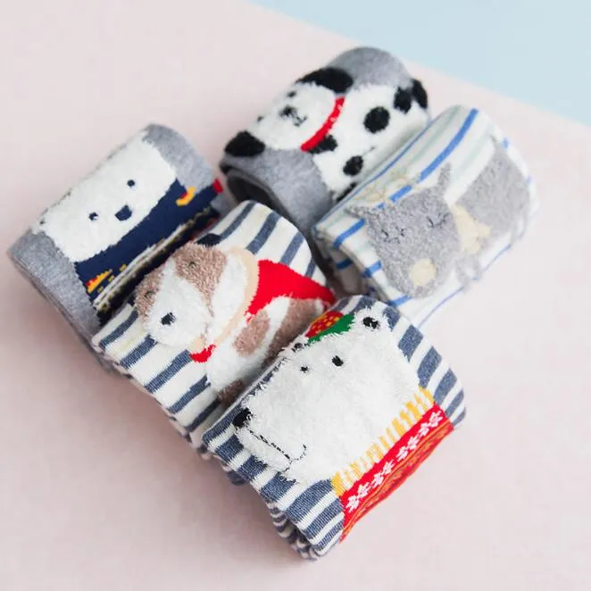 Cotton Feather Cosy Knitted Socks Warm Happy Cheap Socks Da Caverna Meia