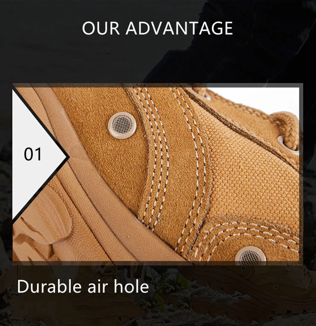 Custom Made Popular Military Style Desert Combat Swat Tactical Boots