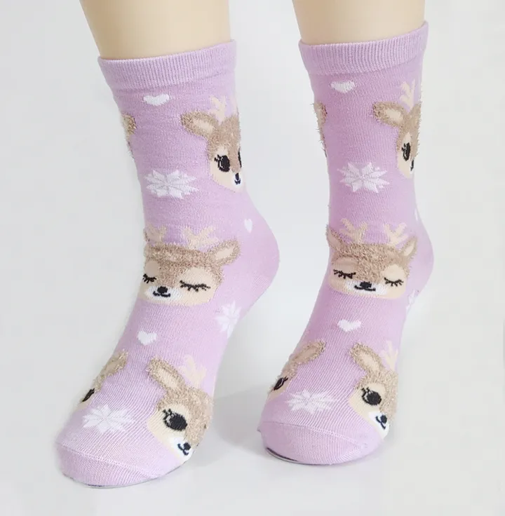 Custom Young Girl Tube Sock Polka DOT Pattern New Design High Quality Cozy Cotton Cute Womens Socks