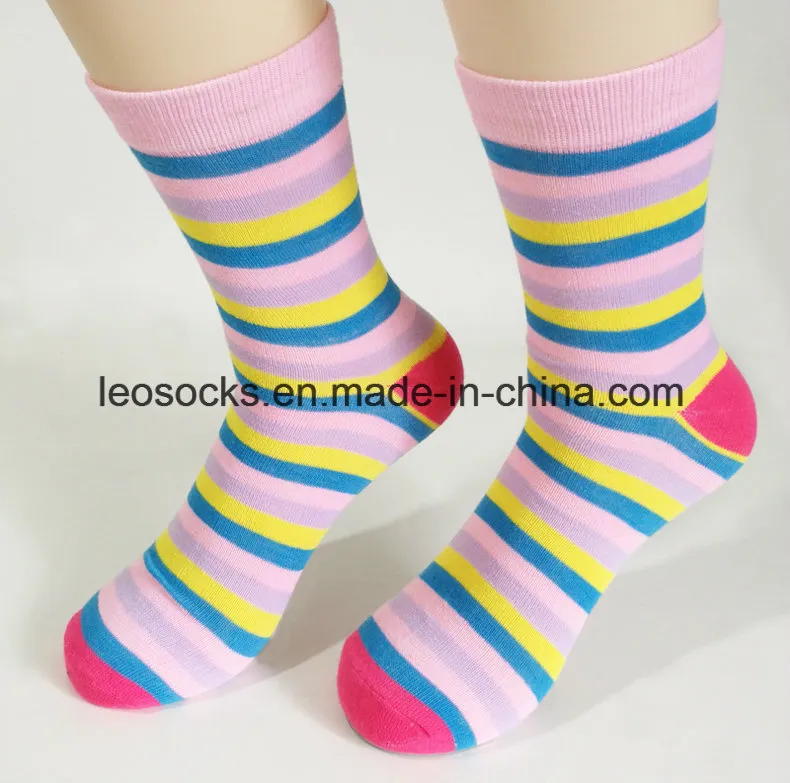 Custom Young Girl Tube Sock Polka DOT Pattern New Design High Quality Cozy Cotton Cute Womens Socks