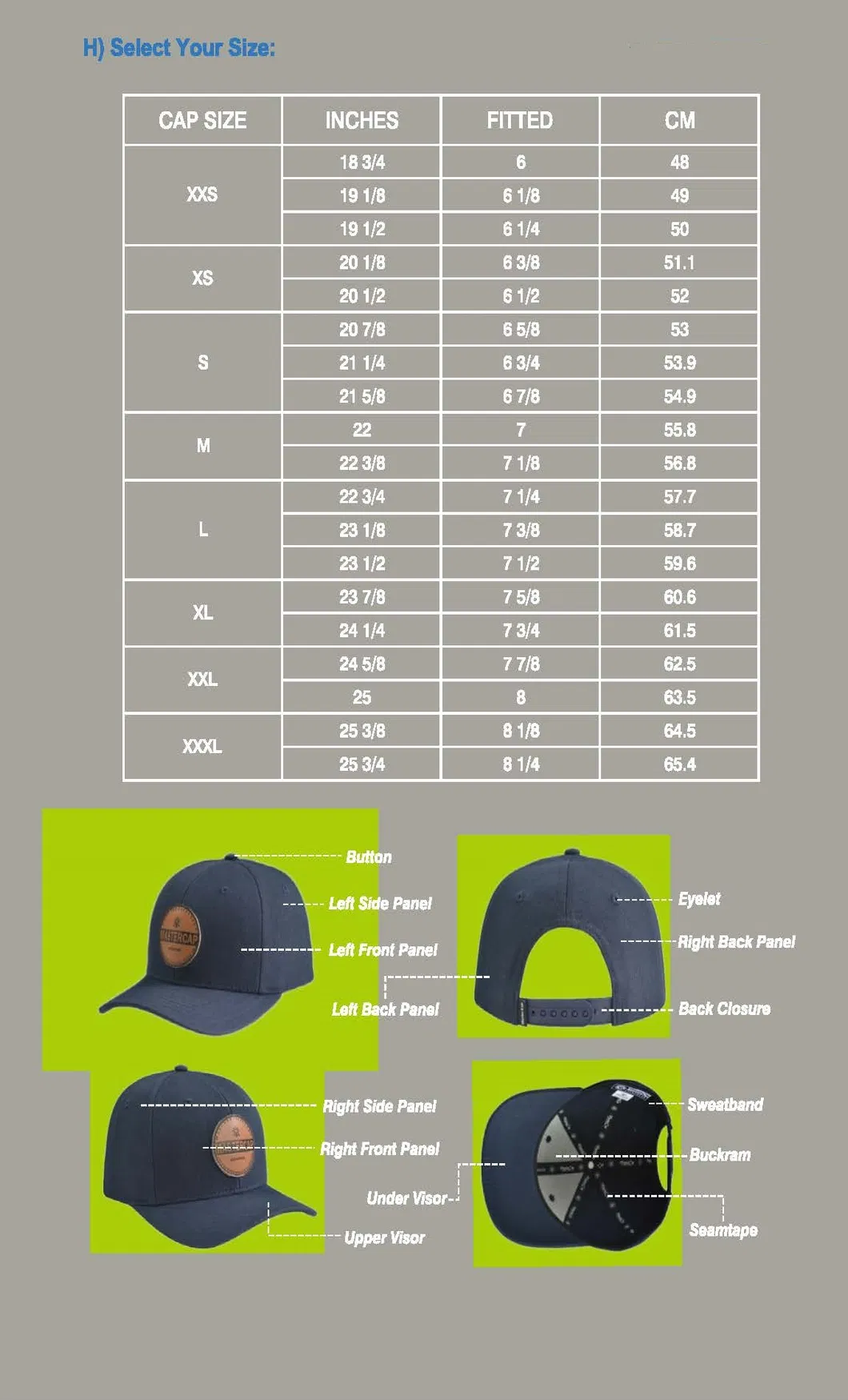 Denim Baseball Cap with Patched Logo (BA011)