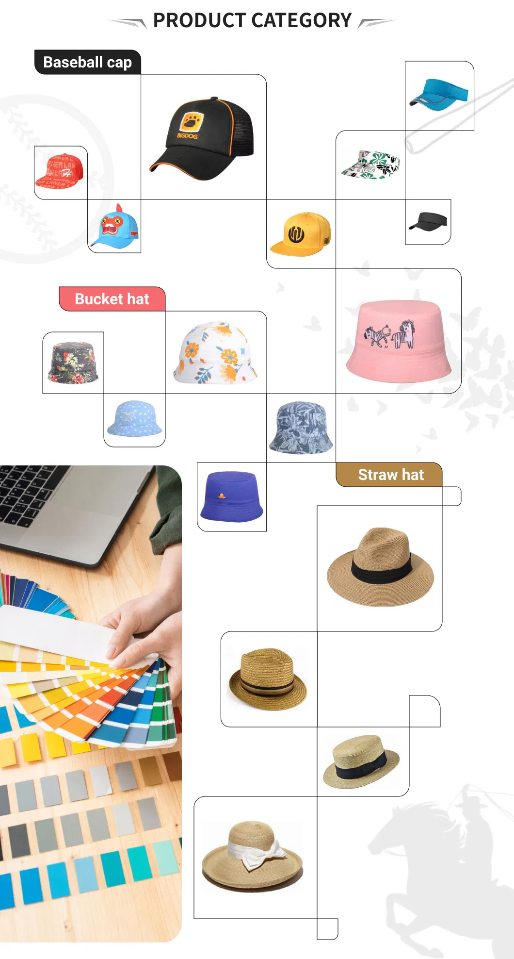 Dobby Plain Dyed Merino Wool Trend Jazz Hat of Factory Price