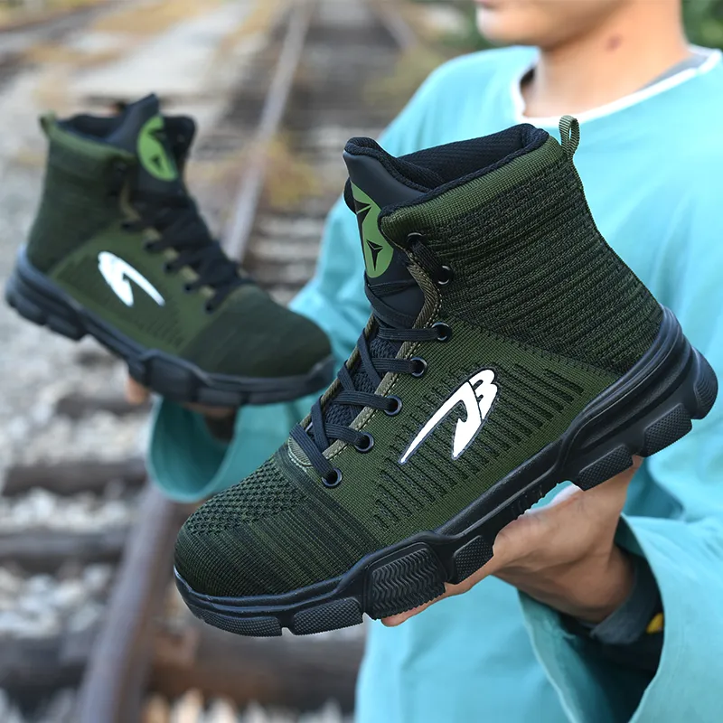 Dropshipping Kontractor Protective Material Farmers Aislante Fation Safety Shoes