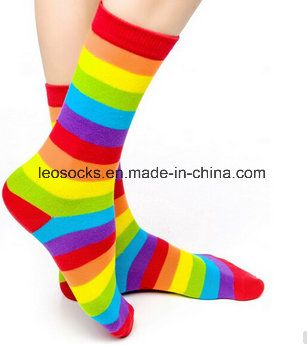 Fashion Custom Cotton Women Happy Socks with High Quality