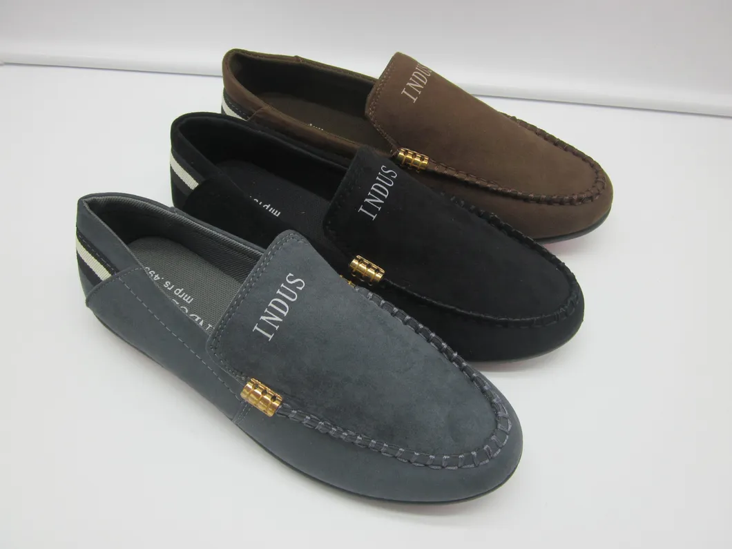 Fashion Men Suede Shoes Casual Injection Shoes Doug Shoes