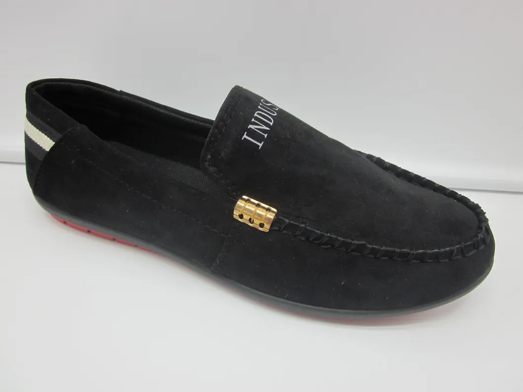 Fashion Men Suede Shoes Casual Injection Shoes Doug Shoes