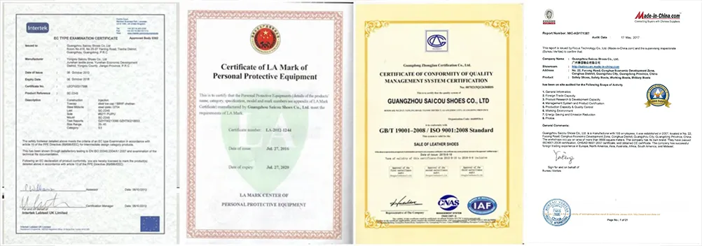 Fireman Boots Safety Shoes and Footwear for Firefighters Sc-5599