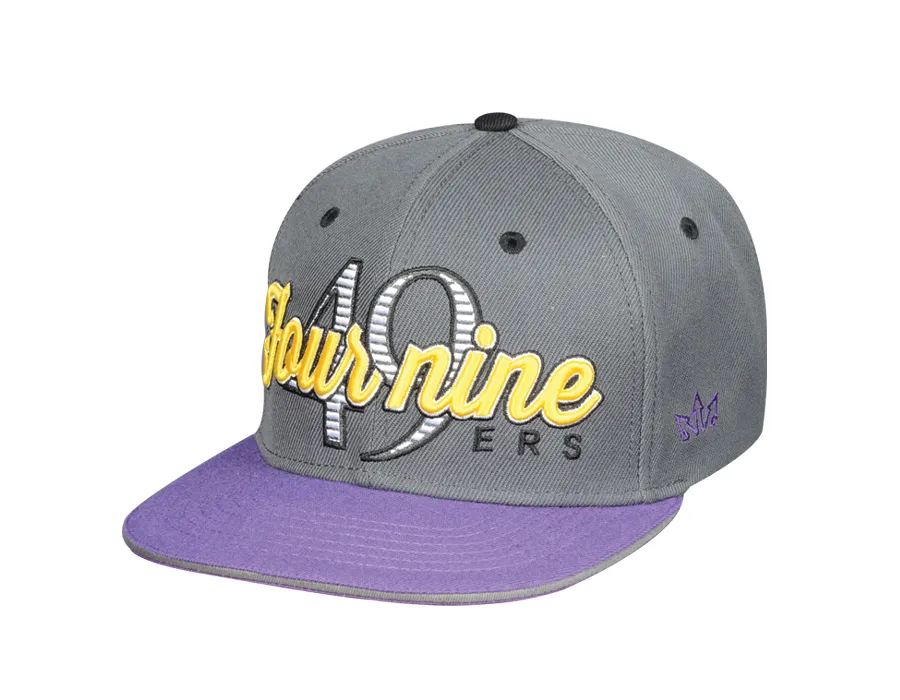 Four Color Custom Fashion 6 Panel Flat Brim Hip Hop Cap and Hat