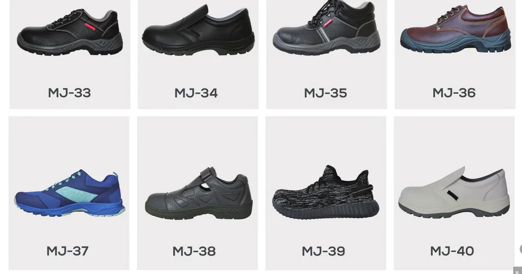 Good Quality Steel Toe and Plate Man Work Safety Protection Shoe with Anti-Slip and Anti-Puncture