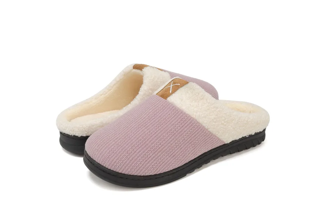 Hellosport Factory Winter Customized Plush Slippers House Indoor Home Slippers for Women and Man
