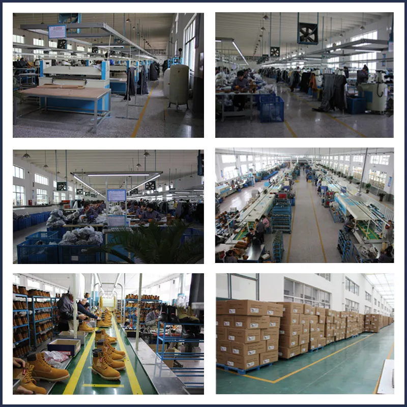 High Cut Buffalo Leather Safety Shoes for Workers