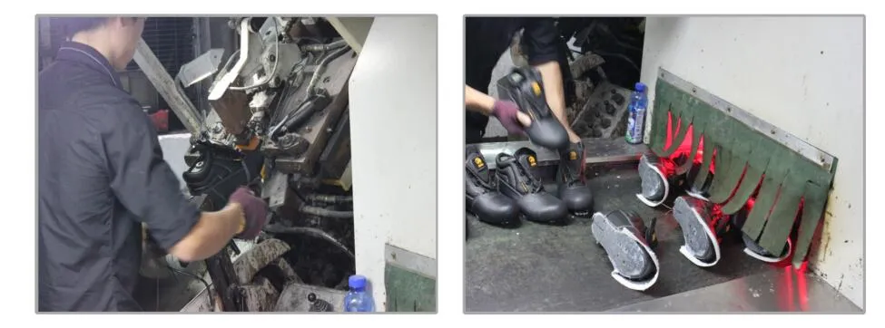 High Quality Goodyear Welted Rubber Sole Army Boot Sn5537