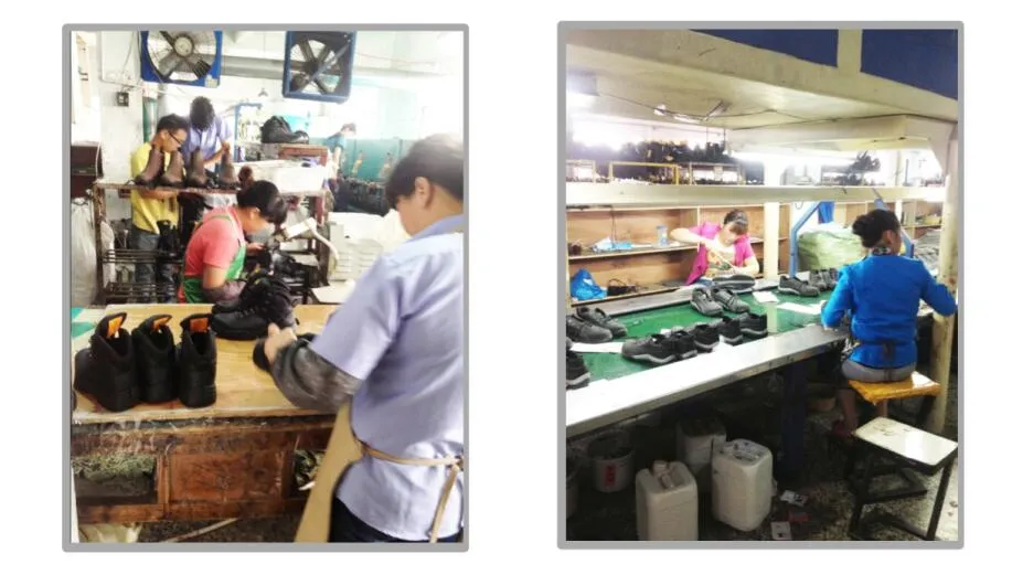 High Quality Goodyear Welted Rubber Sole Army Boot Sn5537