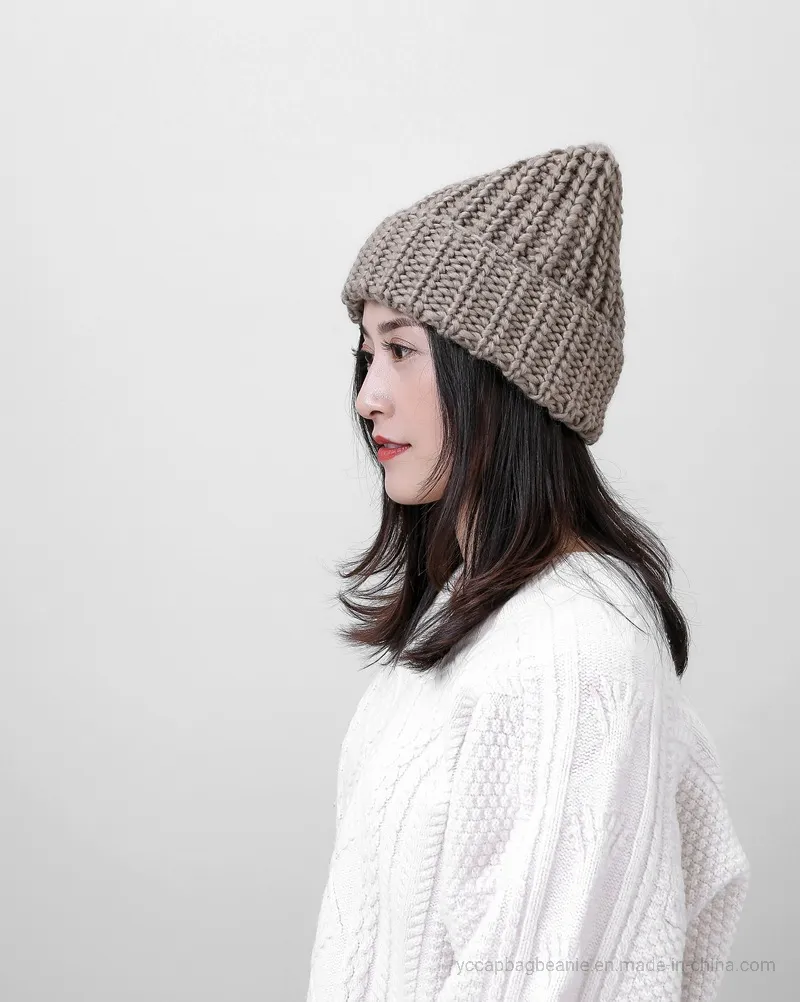 High Quality Merino Wool Knitted Hat Beanie