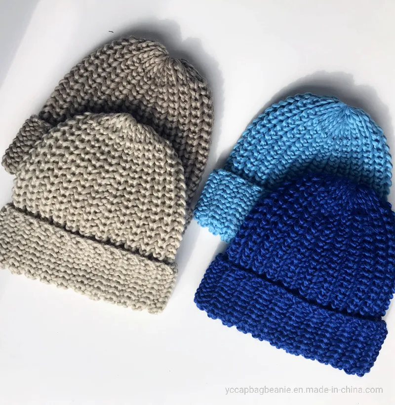 High Quality Merino Wool Knitted Hat Beanie