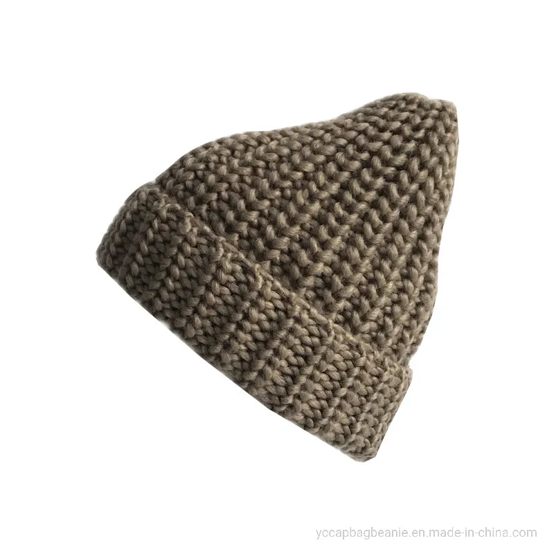 High Quality Merino Wool Knitted Hat Beanie