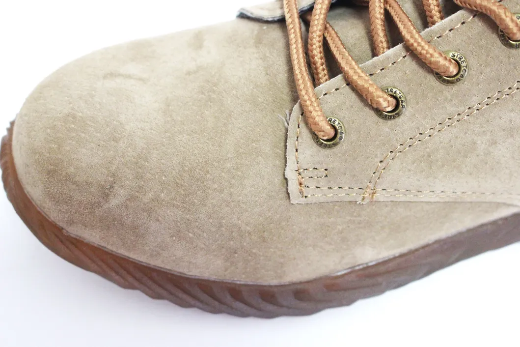 Labor Wholesal Construction Anti-Skid Anti-Smashing Work Shop Anti-Puncture Oil and Alkali Ventilation Welding Ox Tendon Sole Protection Anti-Static Shoes