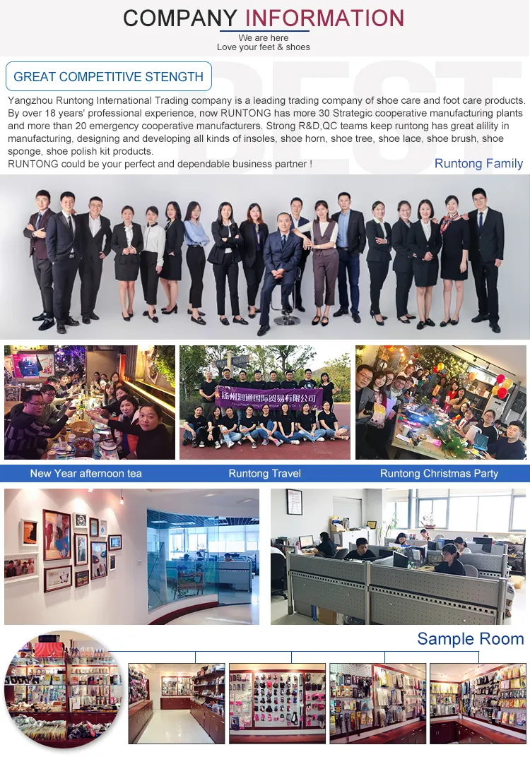 Leaf Shape Plastic Box Portable Shoe Shine Sponge Polisher