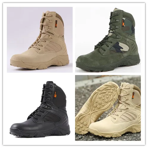Low Help Combat Boots Waterproof Slip Tactical Boots Hiking Shoes