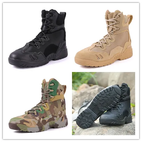 Low Help Combat Boots Waterproof Slip Tactical Boots Hiking Shoes