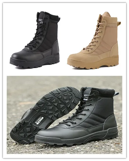 Low Help Combat Boots Waterproof Slip Tactical Boots Hiking Shoes