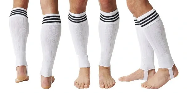 Manufacturer OEM Custom Nylon Footless Football Gaiters with Feet