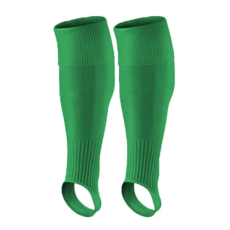 Manufacturer OEM Custom Nylon Footless Football Gaiters with Feet