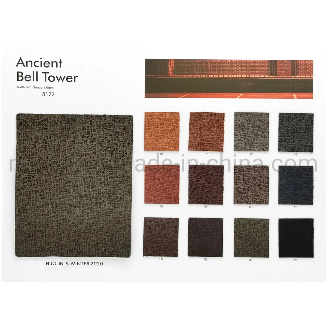 Metallic PU Leather for Lady Shoes Leisure Shoes and Fashion Shoes