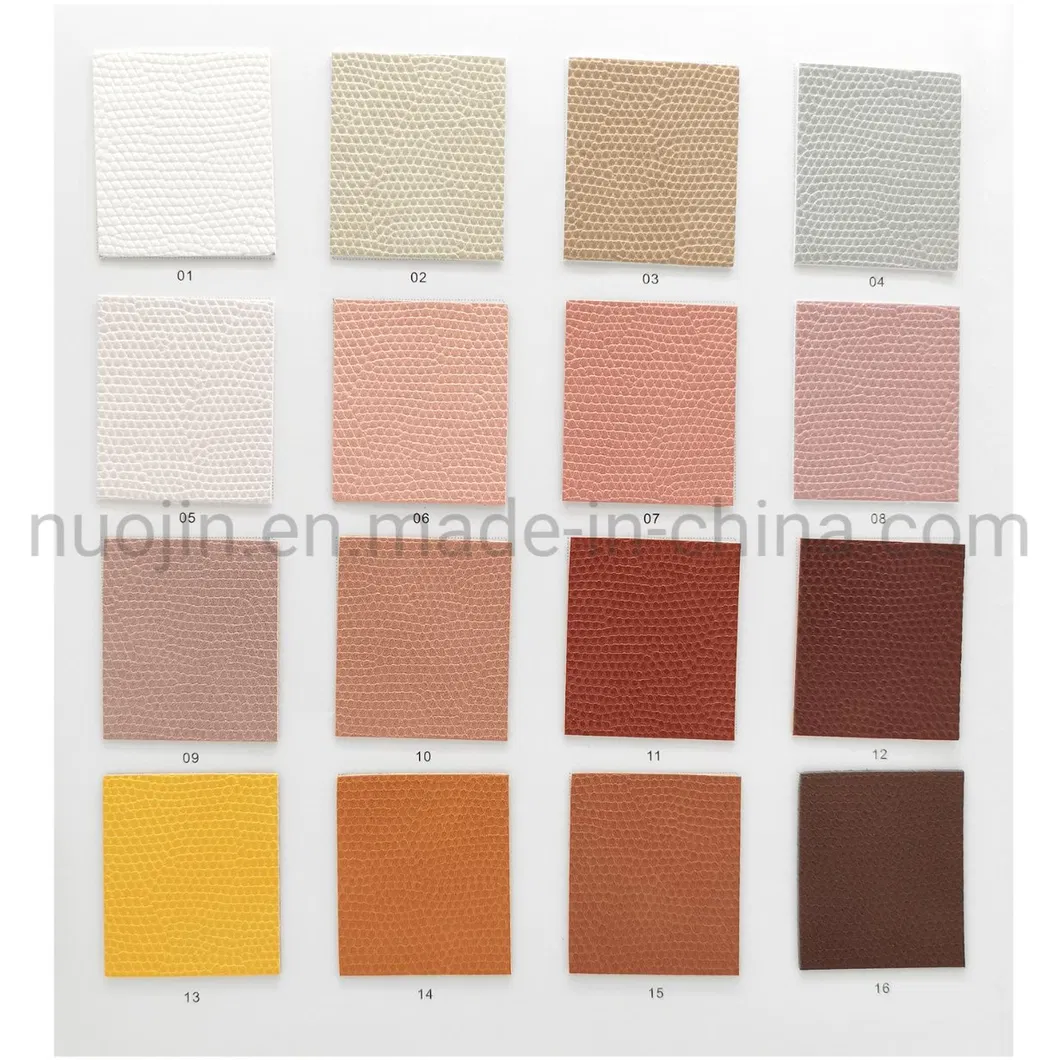 Microfiber Material Fabric PU Leather Synthetic Leather for Shoes and Bags