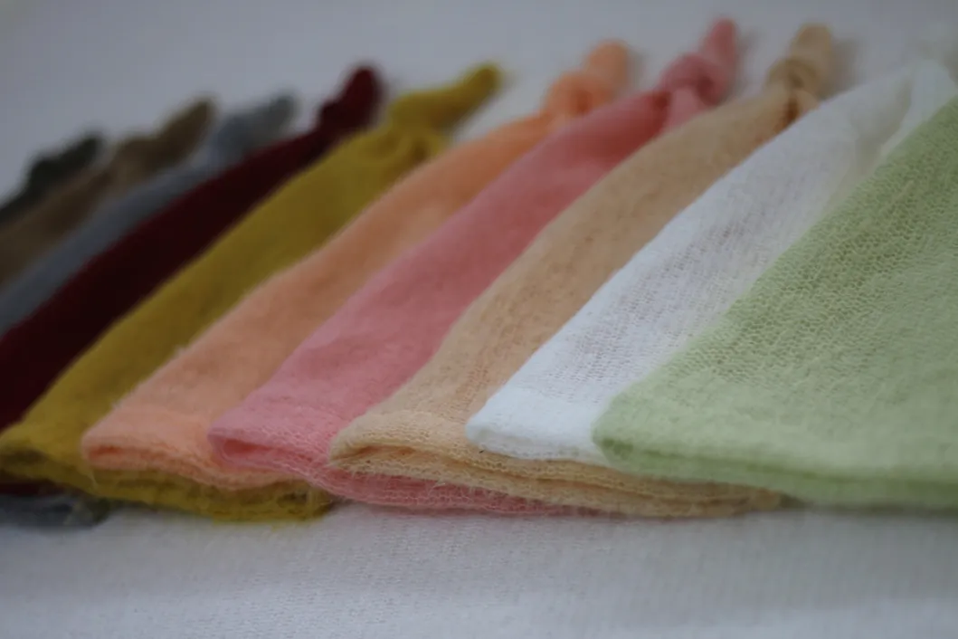 Newborn Photography Props Mohair Long Tail Hat