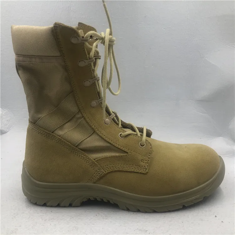 Outdoor Men′s Light Weight Tactical Desert Safety Snow Boots