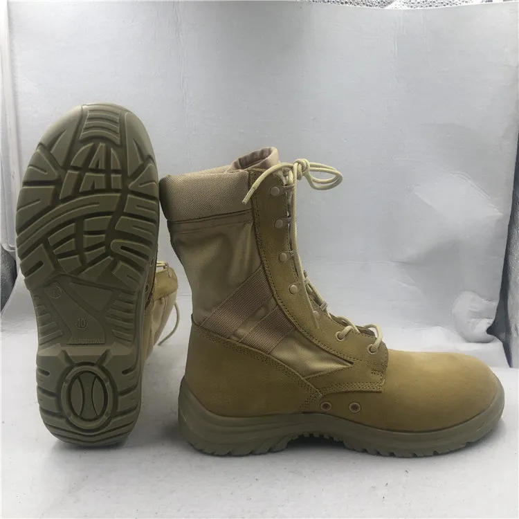 Outdoor Men′s Light Weight Tactical Desert Safety Snow Boots