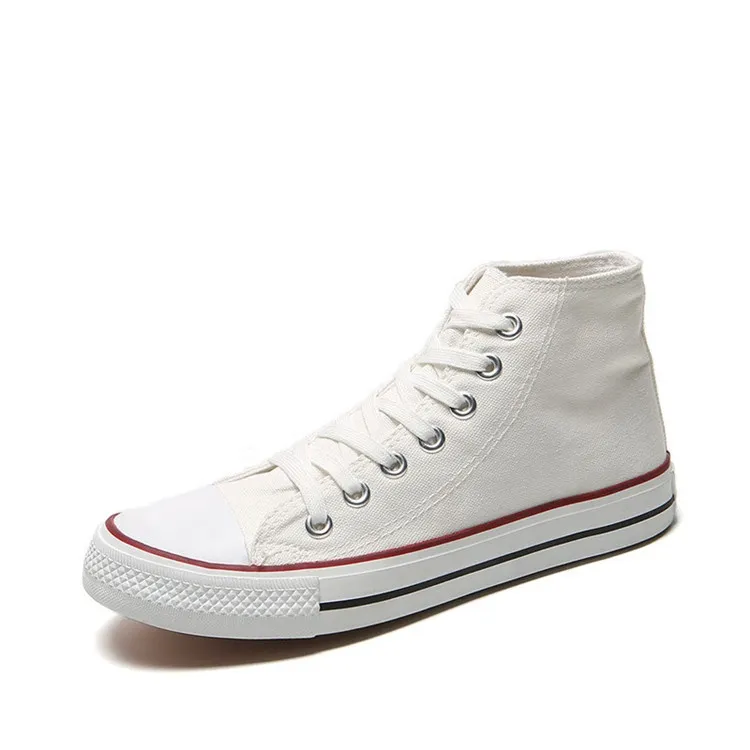 Plain Black White Blank Bulk Stock Vulcanized Rubber Shoes Wholesale