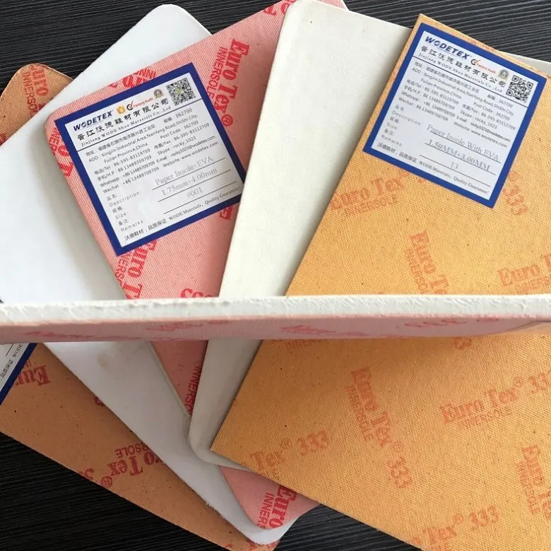 Texon Insole Paper Board Witheva, Insole Paper Board for Shoes