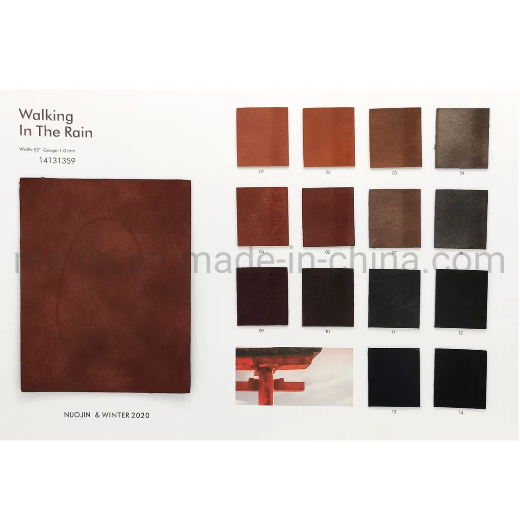 Top Cow Hides Cattle Leather Material Full Crazy Horse Leather Cowhide Imitation Leather