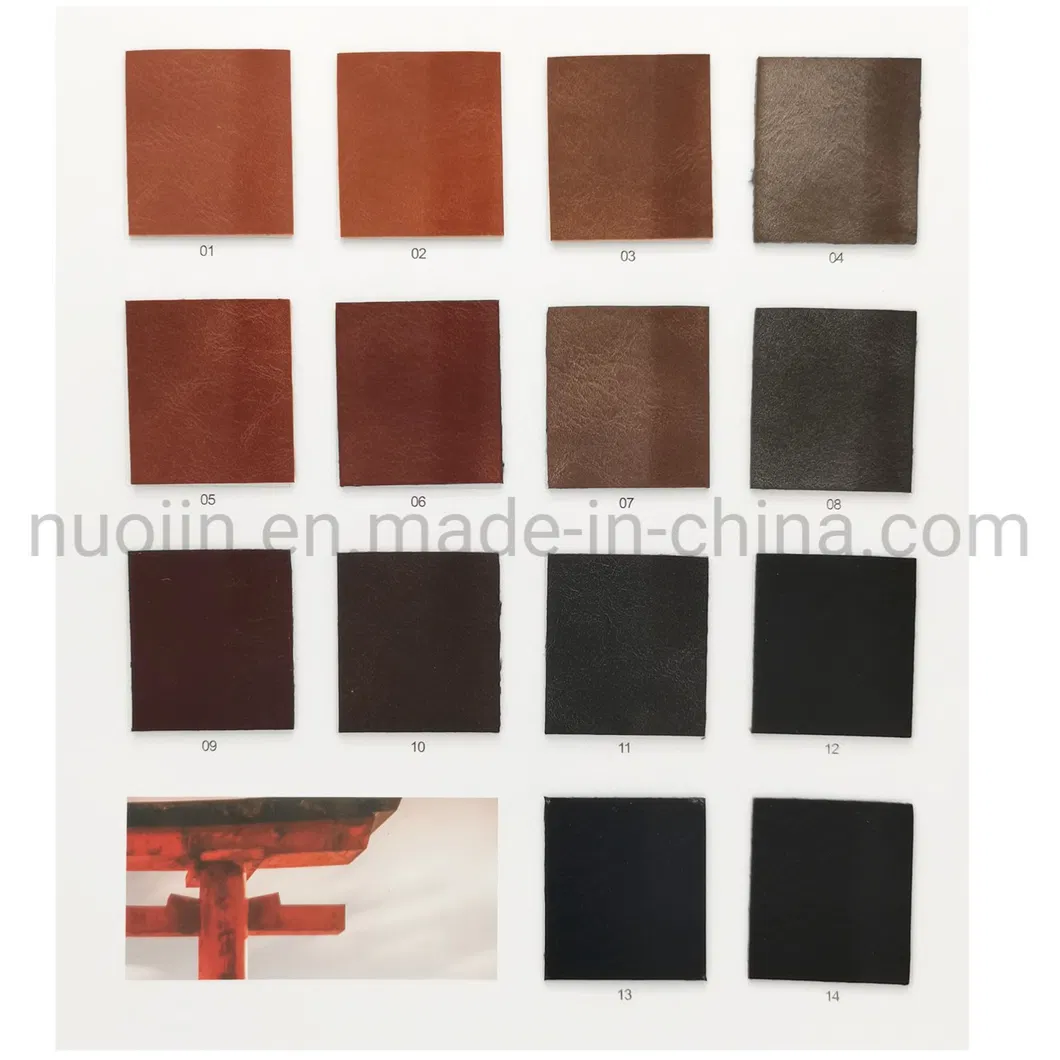 Top Cow Hides Cattle Leather Material Full Crazy Horse Leather Cowhide Imitation Leather